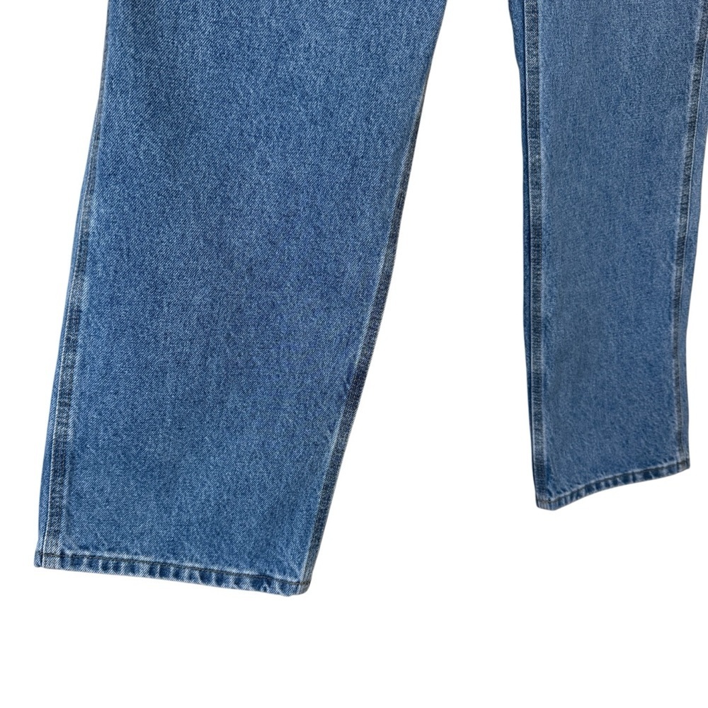 Carhartt Jeans Mens 38 X 32 Blue Denim Cotton Carpenter Double Knee Work Wear - Picture 6 of 10
